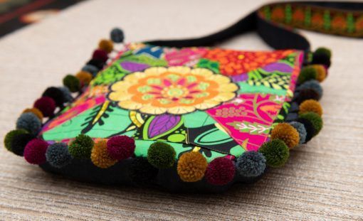 Embroidered boho bag "Kaleidoscope Dream" - Image 5