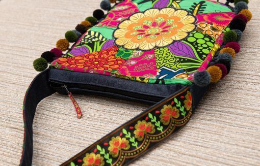 Embroidered boho bag "Kaleidoscope Dream" - Image 6